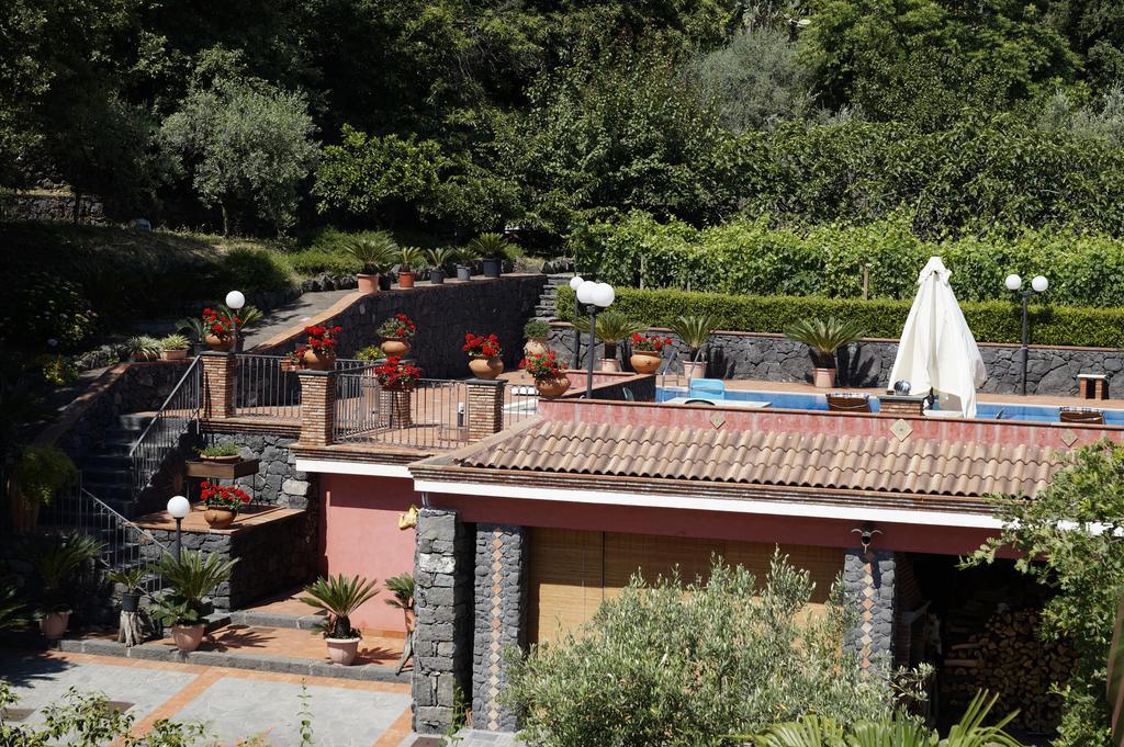 Villa Esclusiva Con Piscina Privata E Vista Etna Zafferana Etnea Exteriör bild